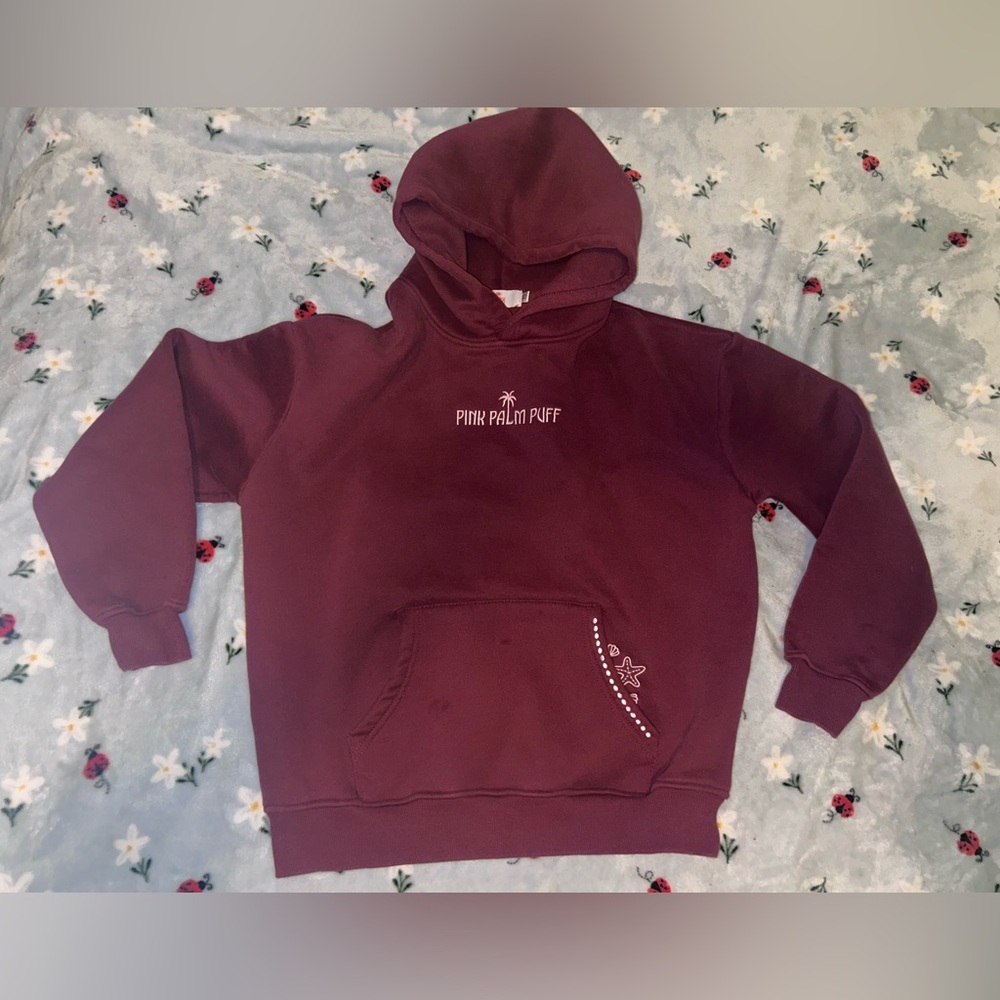 Pink Palm Puff Hoodie
“Cherry” - Picture 3 of 9